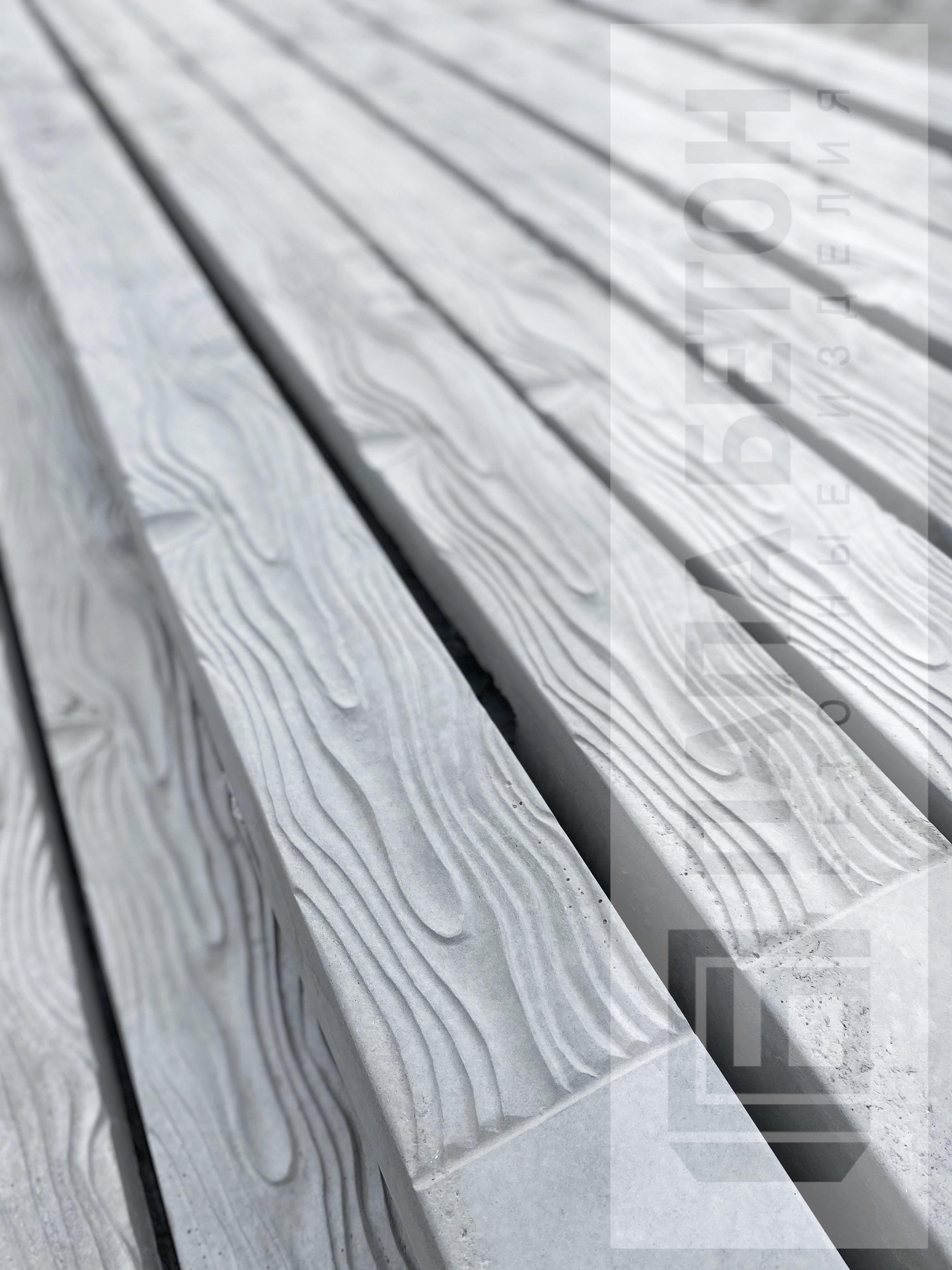 Фігурний стовп під дерево на 4 плити 2