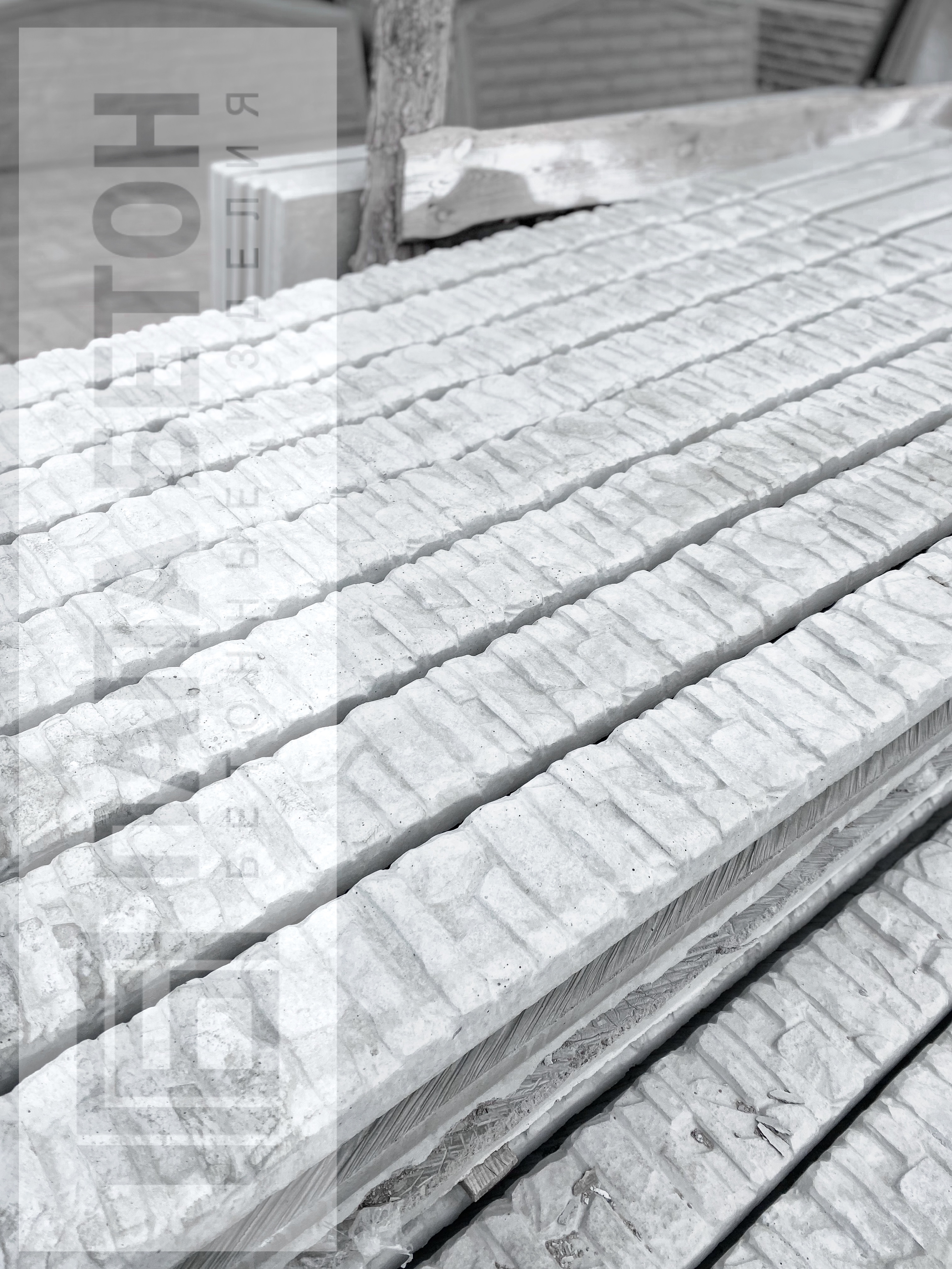 Фігурний стовп під сланець на 4 плити 2