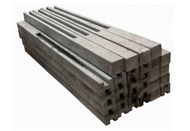 Стовп на 2 плити